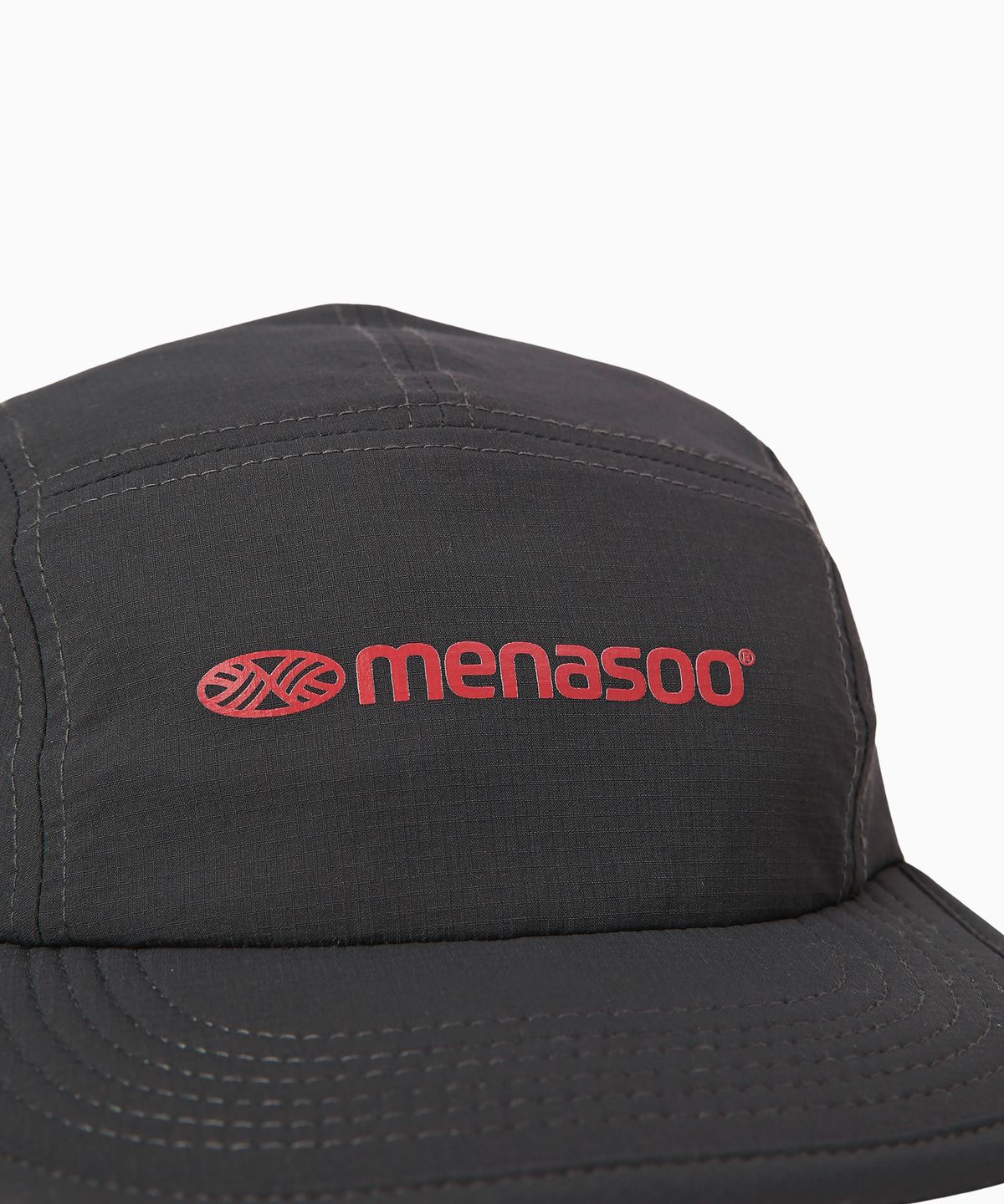미나수(MENASOO) MNS Running Sports Short Brim Cap_Charcoal