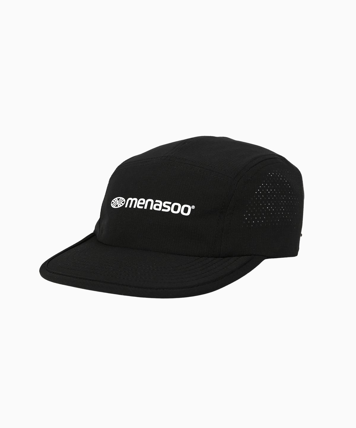 미나수(MENASOO) MNS Running Sports Short Brim Cap_Black