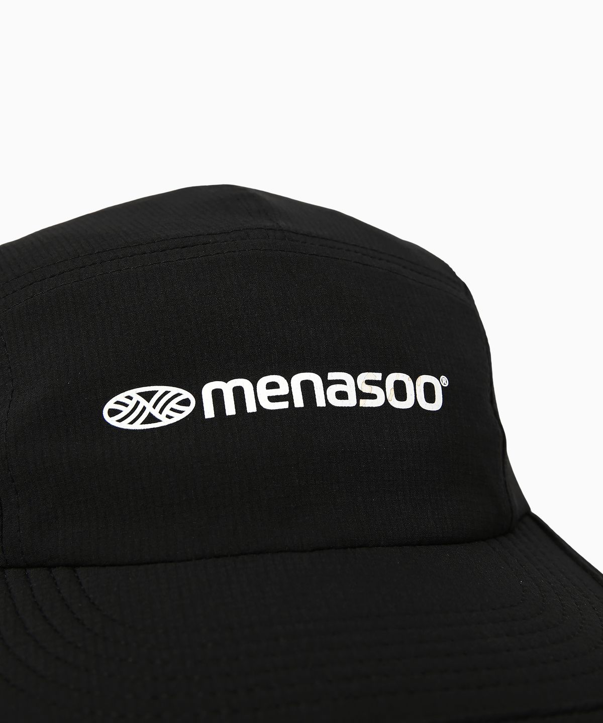 미나수(MENASOO) MNS Running Sports Short Brim Cap_Black