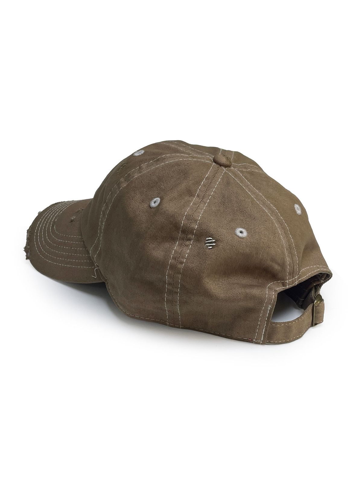 키아세(KIIACE) Distressed Cap - Faded Brown