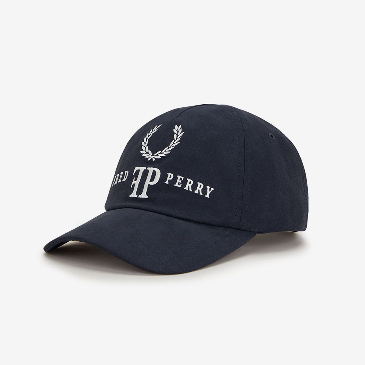 프레드페리(FRED PERRY) 모노그램 마이크로파이버 캡 - 네이비/스노우화이트 CFPU2531299-267