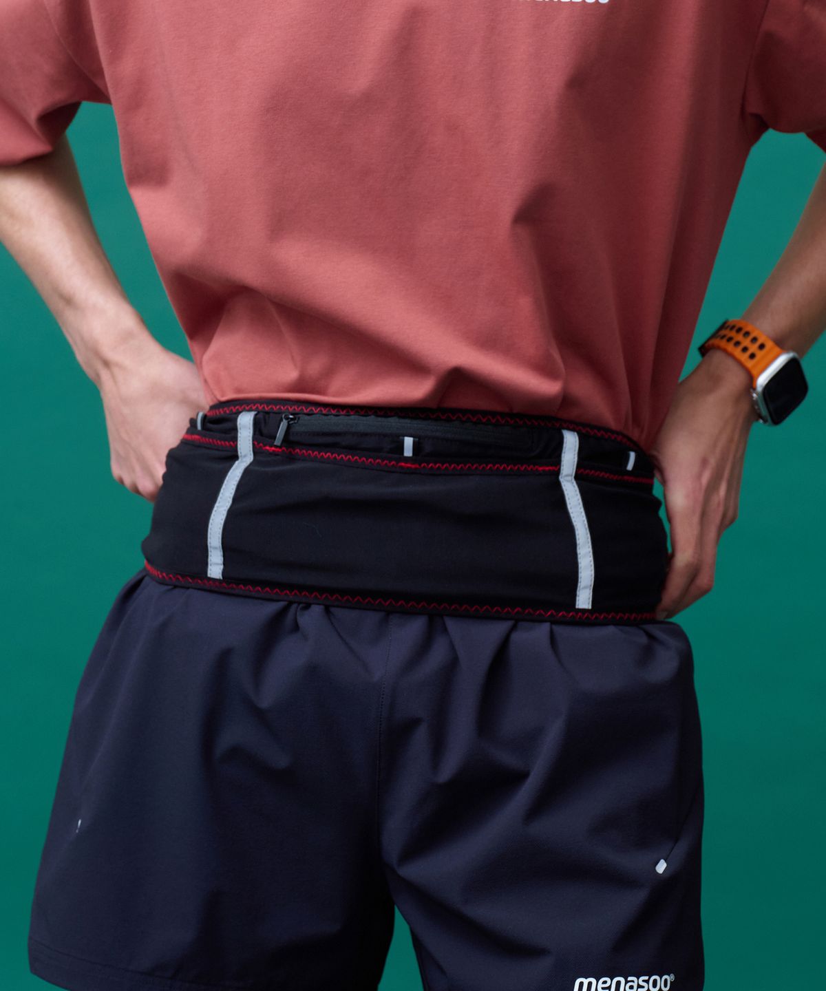 미나수(MENASOO) Distance Running Belt_Black