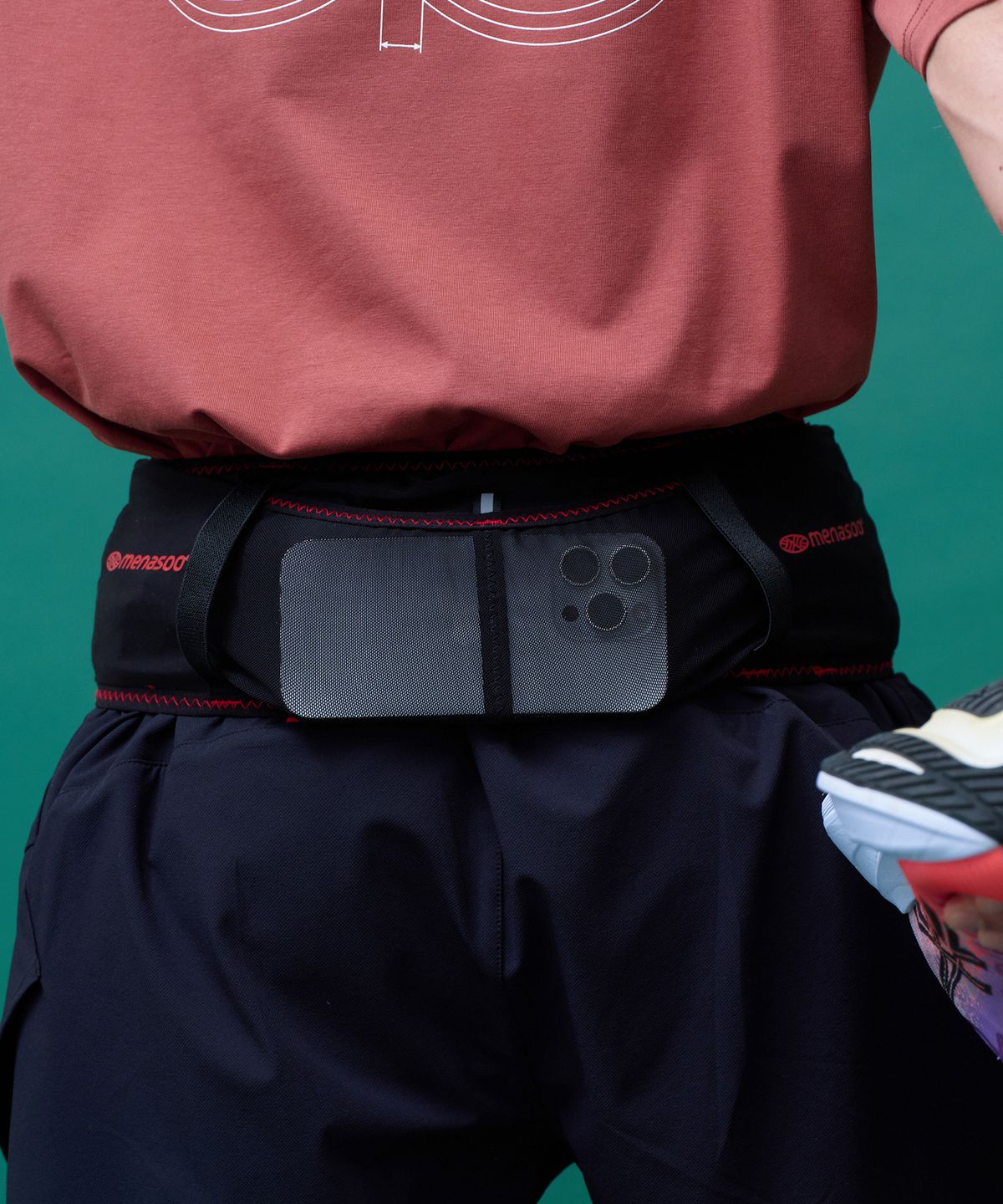 미나수(MENASOO) Distance Running Belt_Black