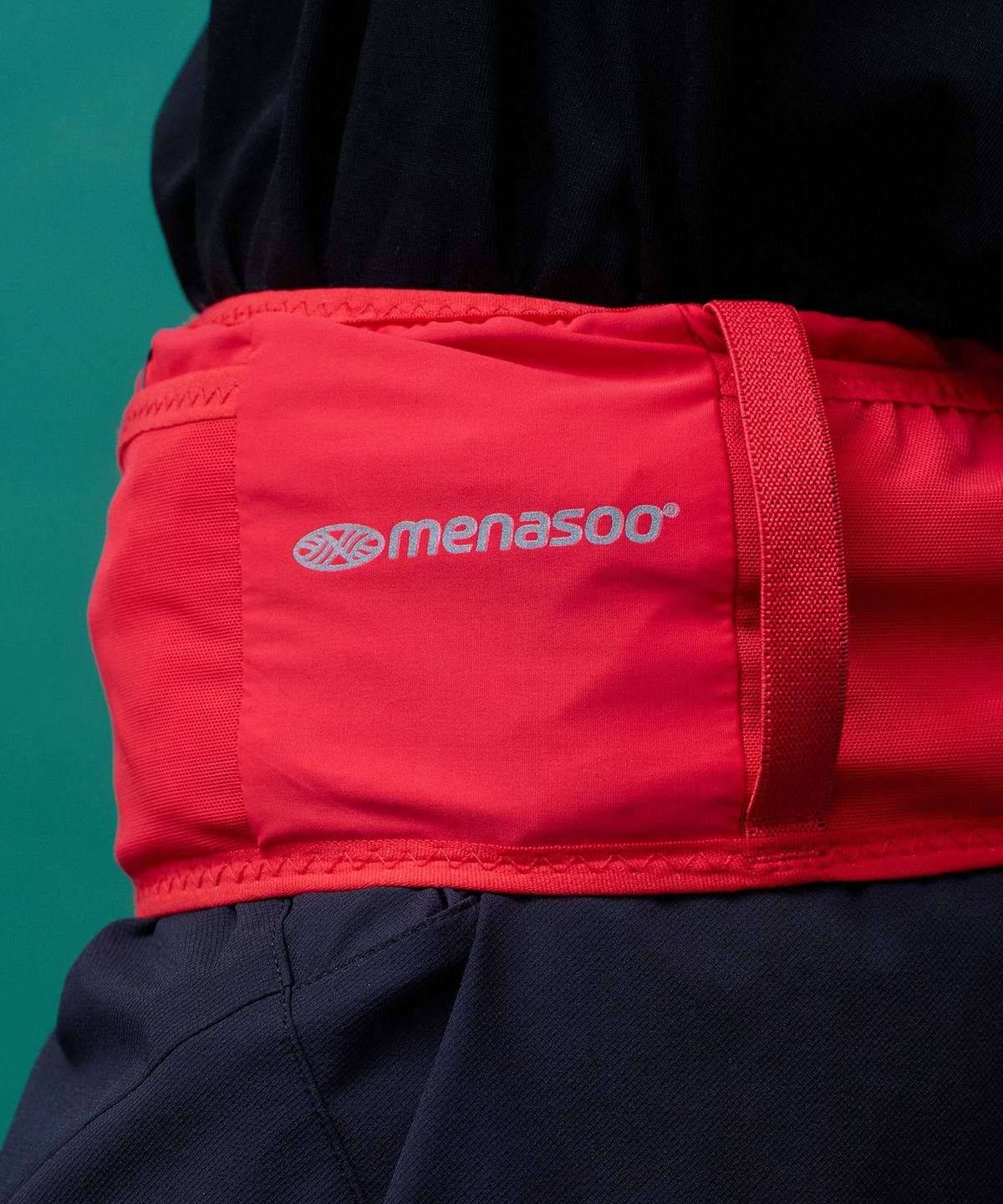 미나수(MENASOO) Distance Running Belt_Red