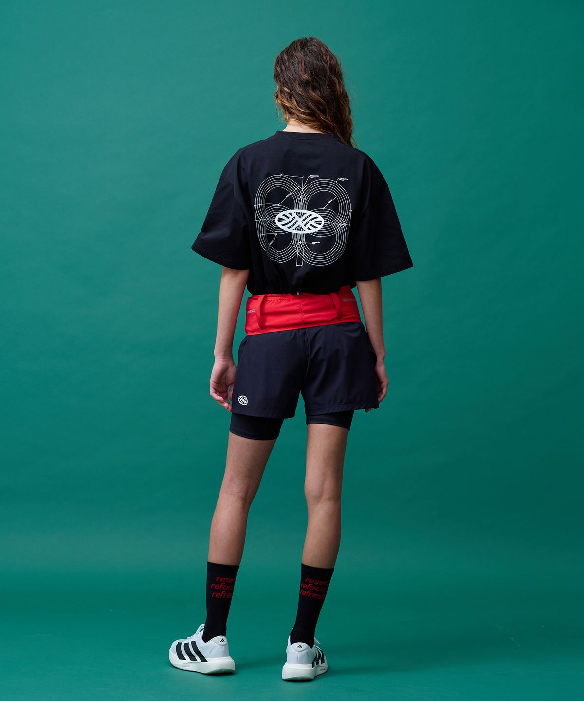 미나수(MENASOO) Distance Running Belt_Red