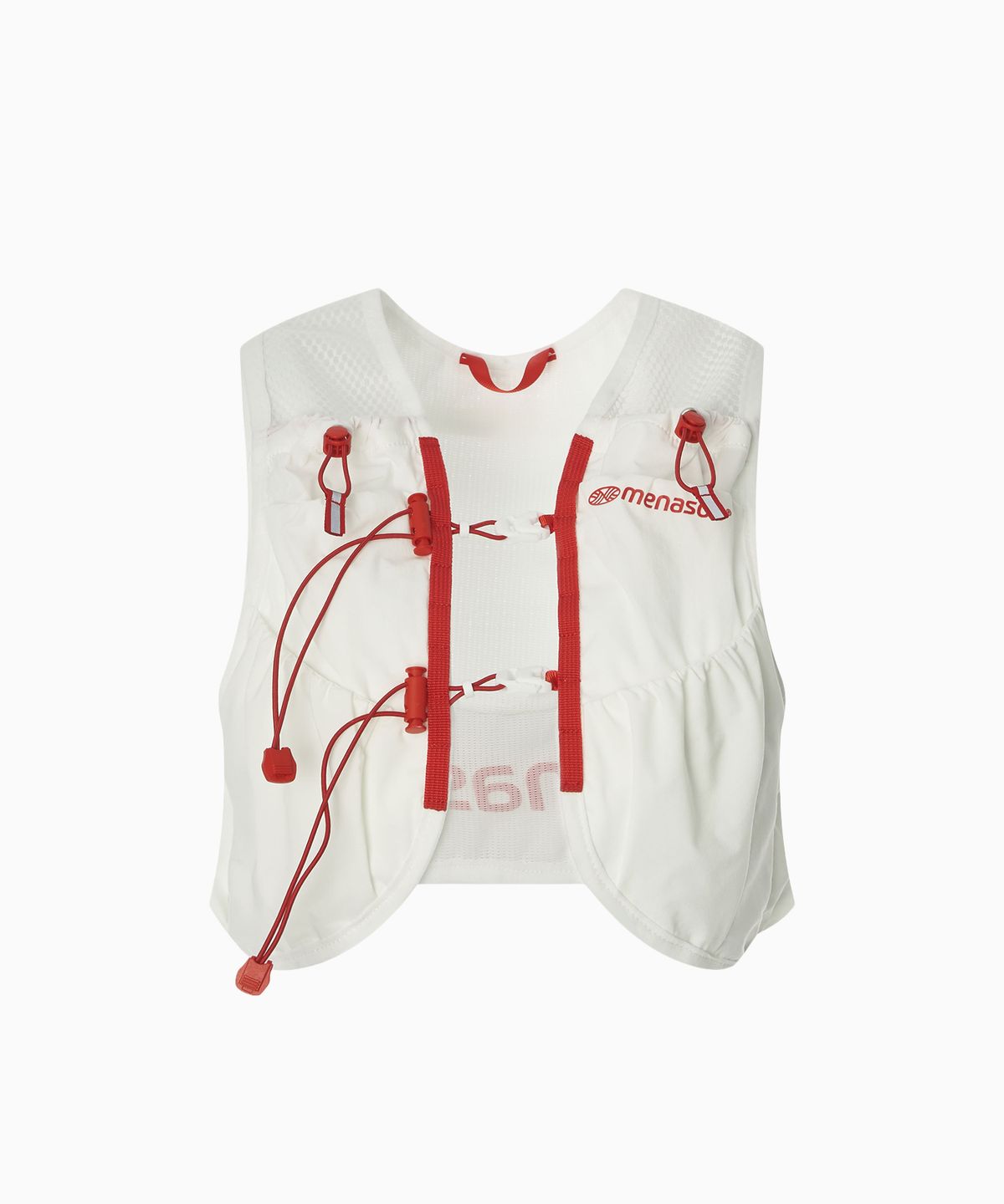 미나수(MENASOO) Active Running Vest_White