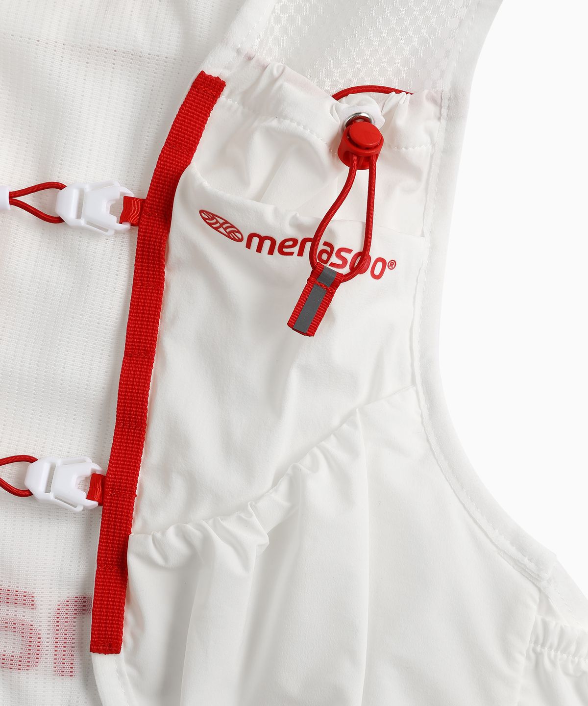 미나수(MENASOO) Active Running Vest_White