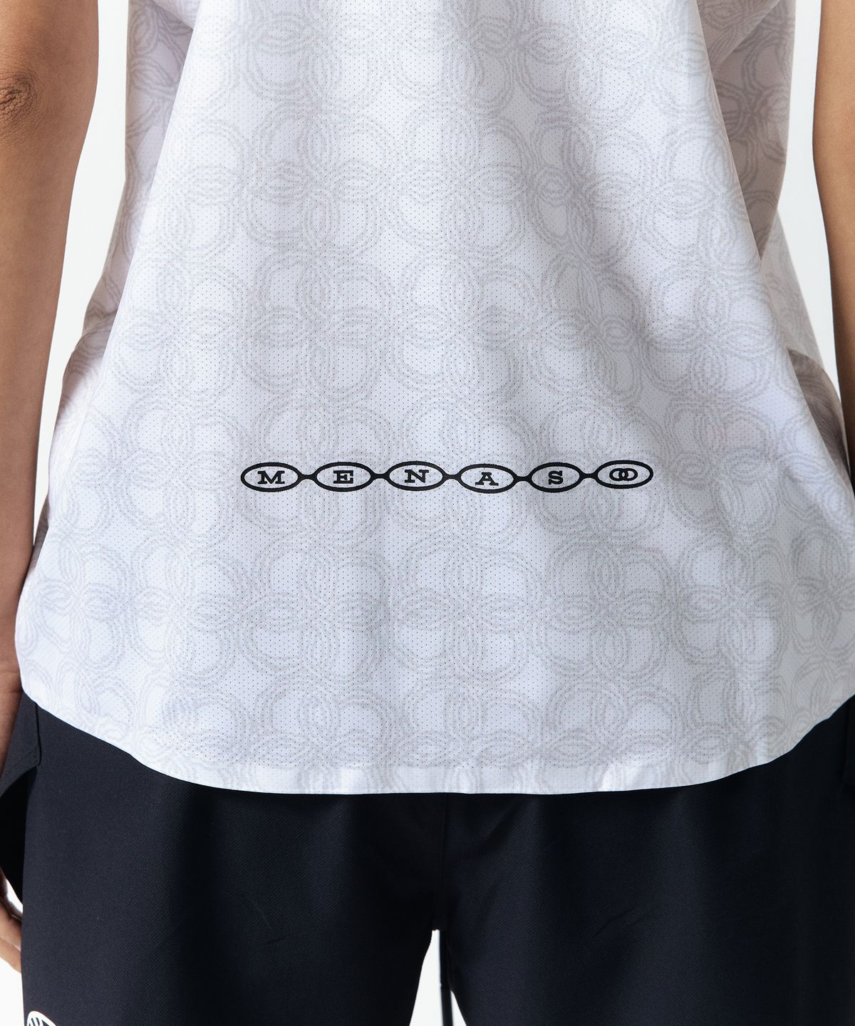 미나수(MENASOO) Unisex Icon Running Singlet_White