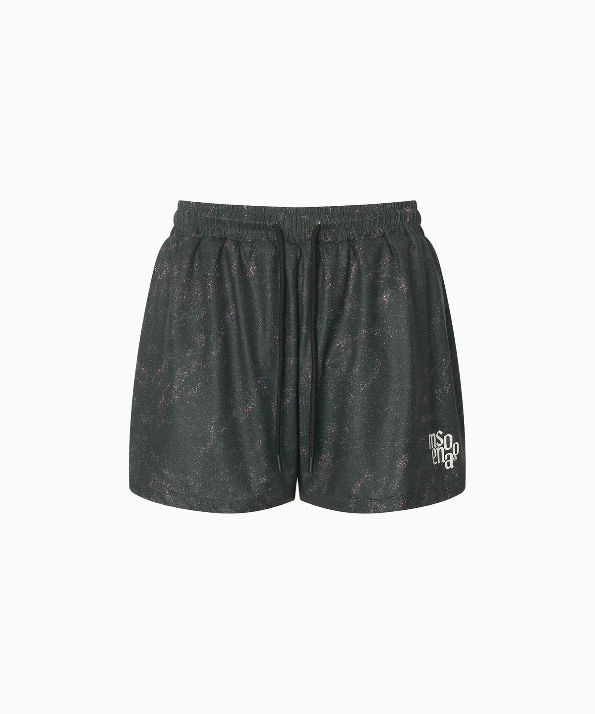 미나수(MENASOO) Pace Trace Run Shorts_Black