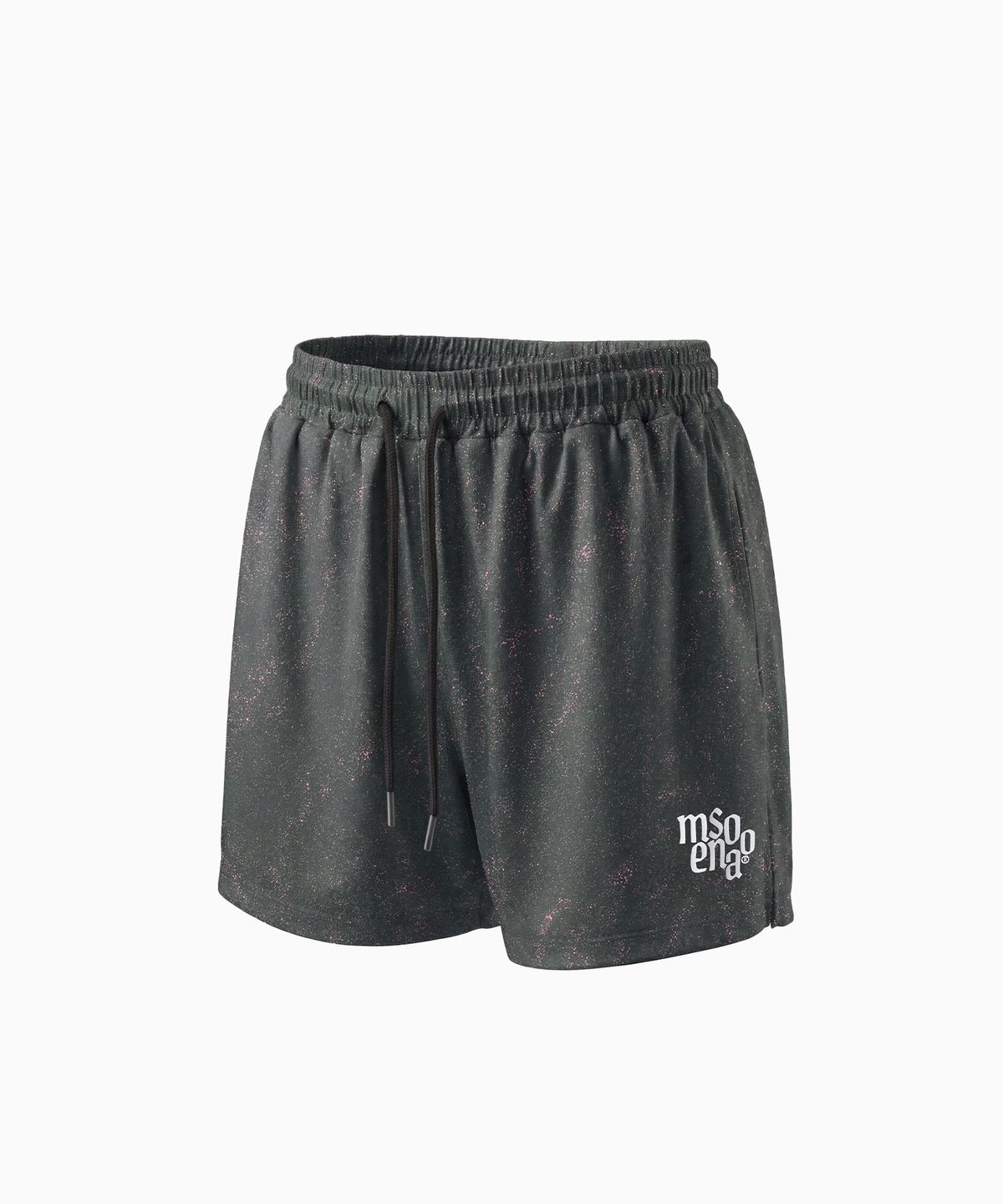 미나수(MENASOO) Pace Trace Run Shorts_Black