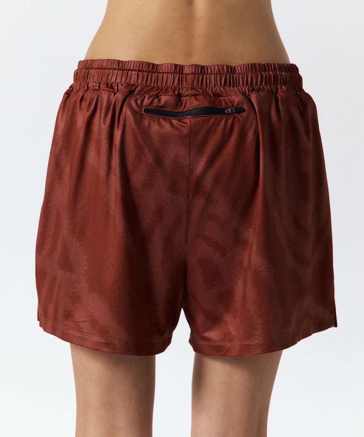 미나수(MENASOO) Pace Trace Run Shorts_Red