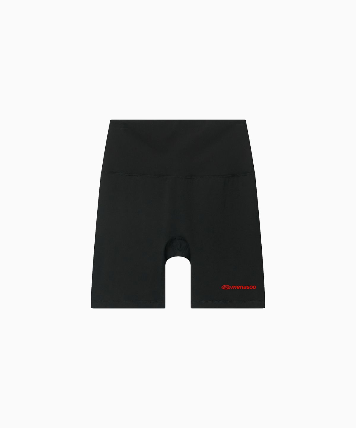 미나수(MENASOO) High Waisted Biker Leggings_Black