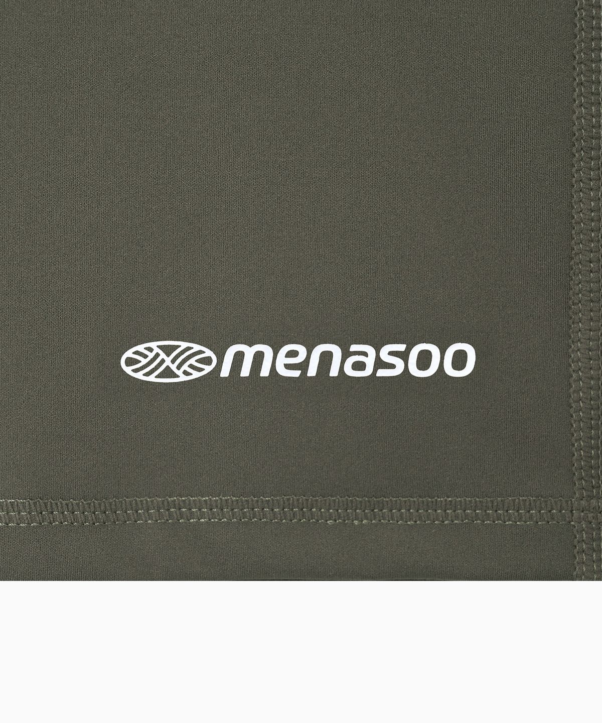 미나수(MENASOO) High Waisted Biker Leggings_Khaki