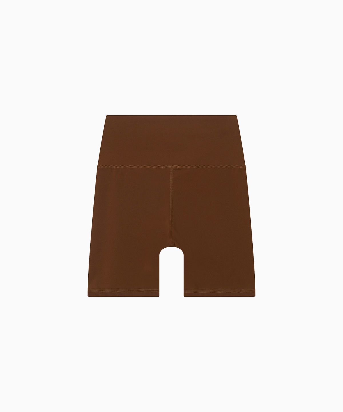 미나수(MENASOO) High Waisted Biker Leggings_Brown