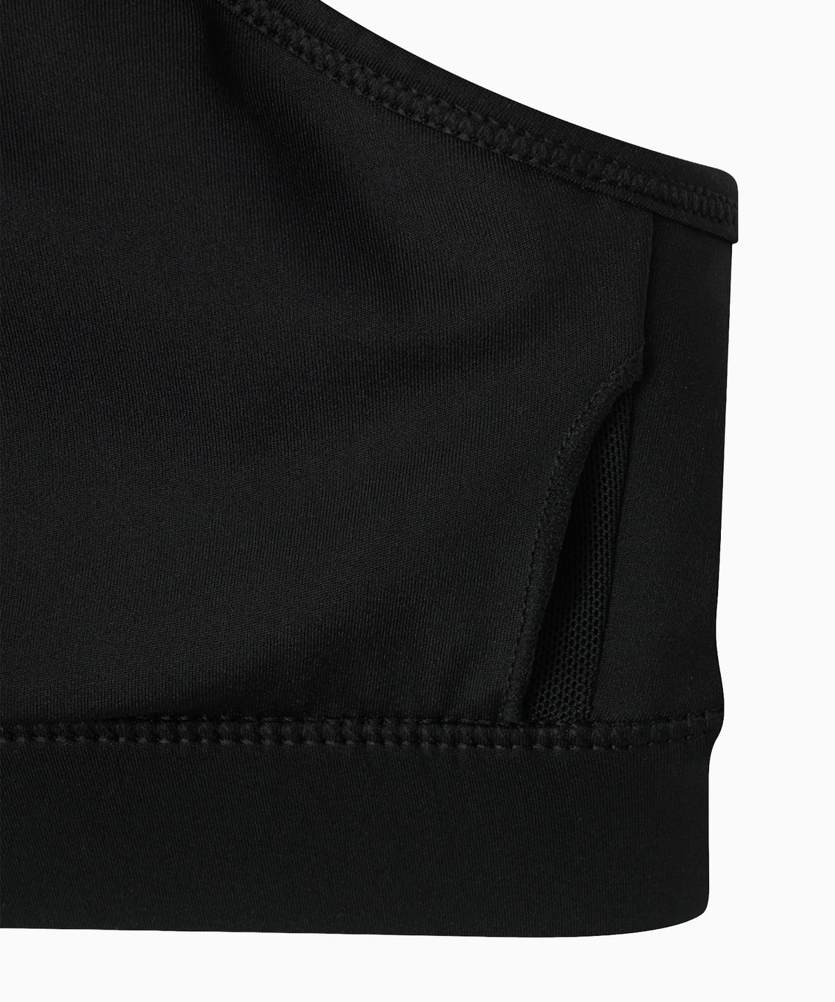 미나수(MENASOO) Cross Strap Bra Top_Black