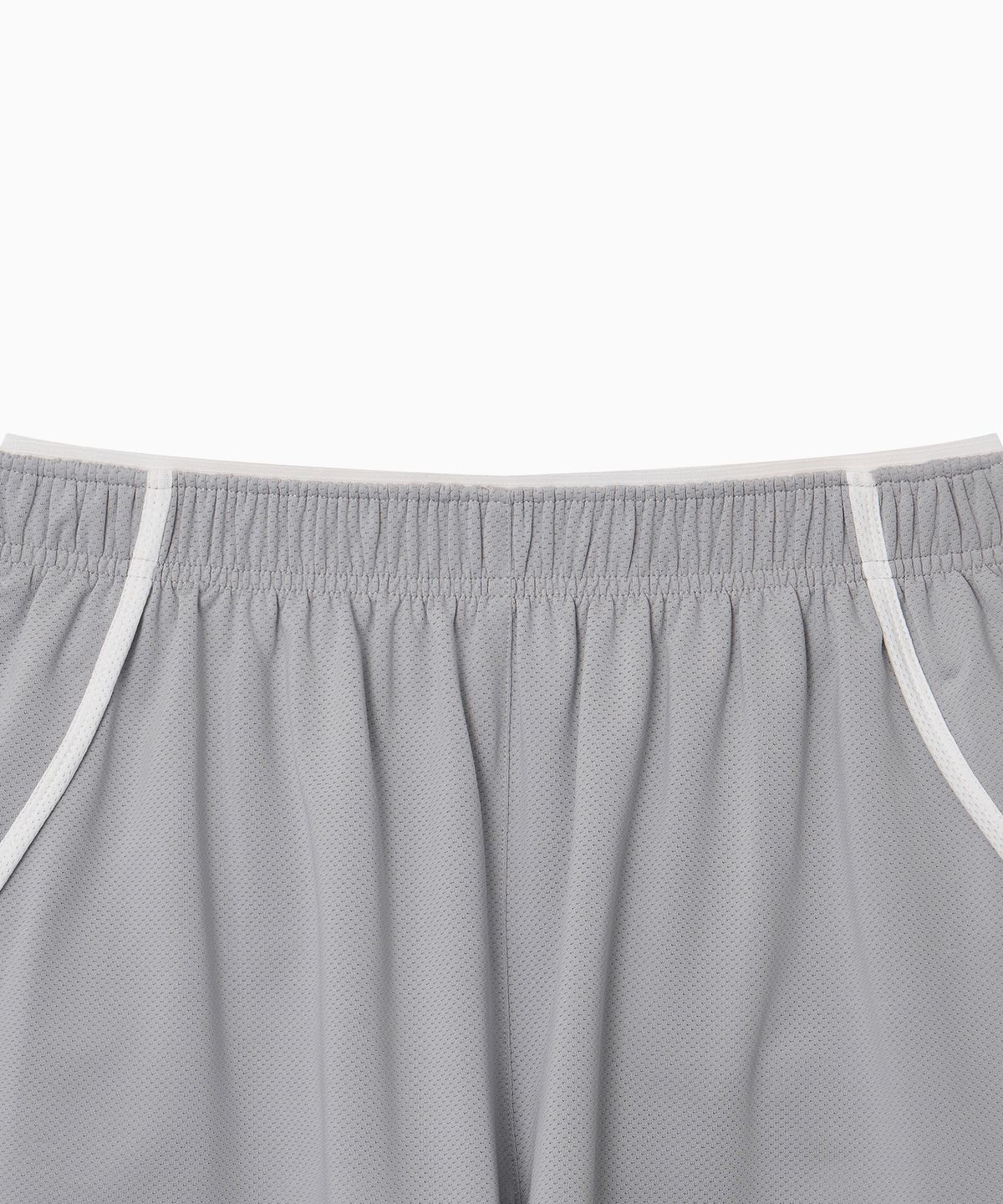 미나수(MENASOO) Mesh Runner Soft Shorts_Gray