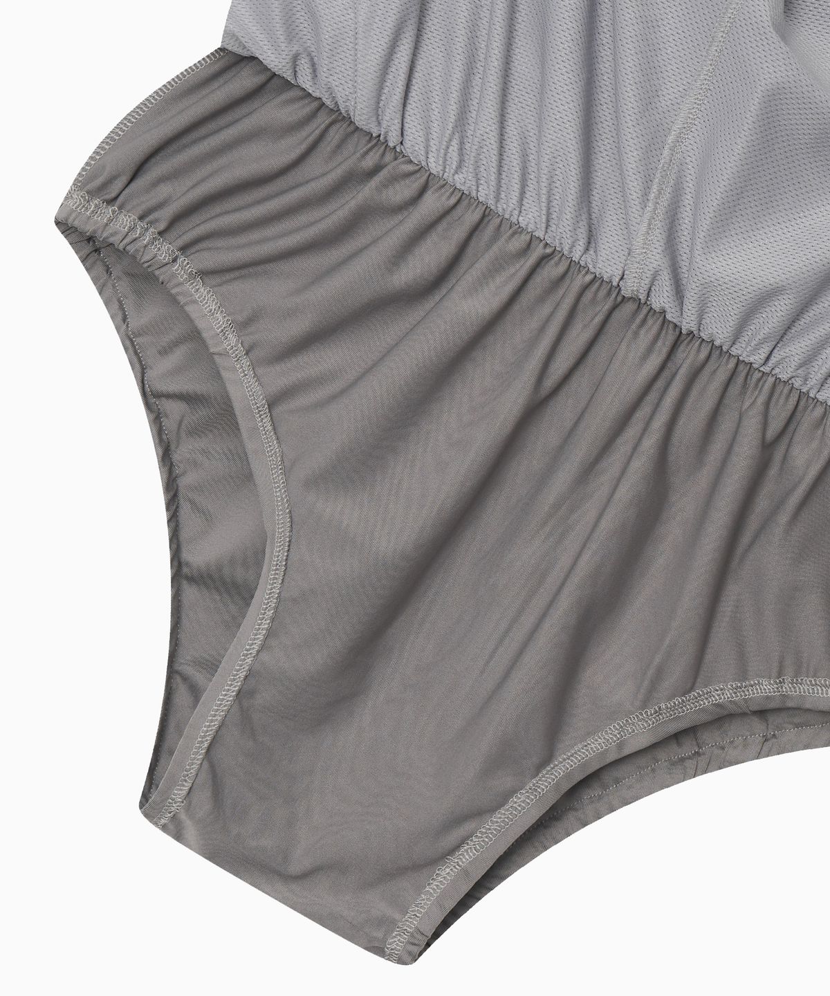 미나수(MENASOO) Mesh Runner Soft Shorts_Gray