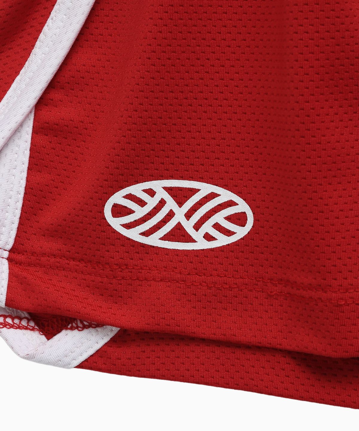 미나수(MENASOO) Mesh Runner Soft Shorts_Red