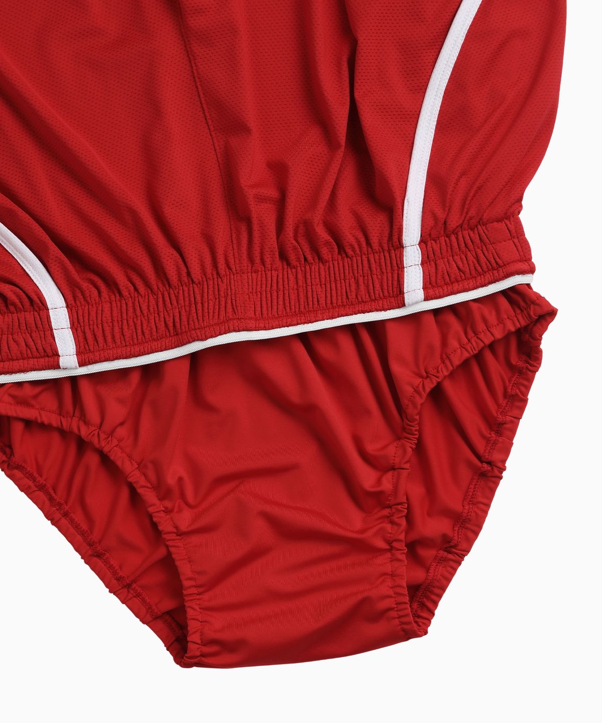 미나수(MENASOO) Mesh Runner Soft Shorts_Red
