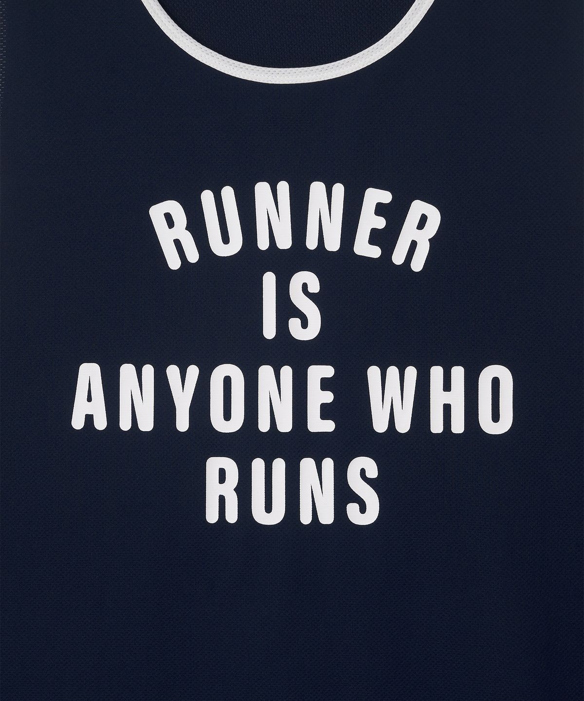 미나수(MENASOO) Mesh Runner Club Sleeveless Top_Navy