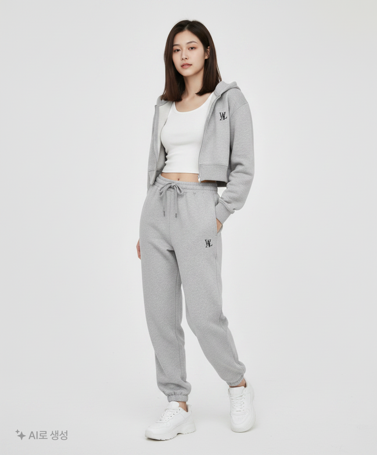 우알롱(WOOALONG) 조거 팬츠 S