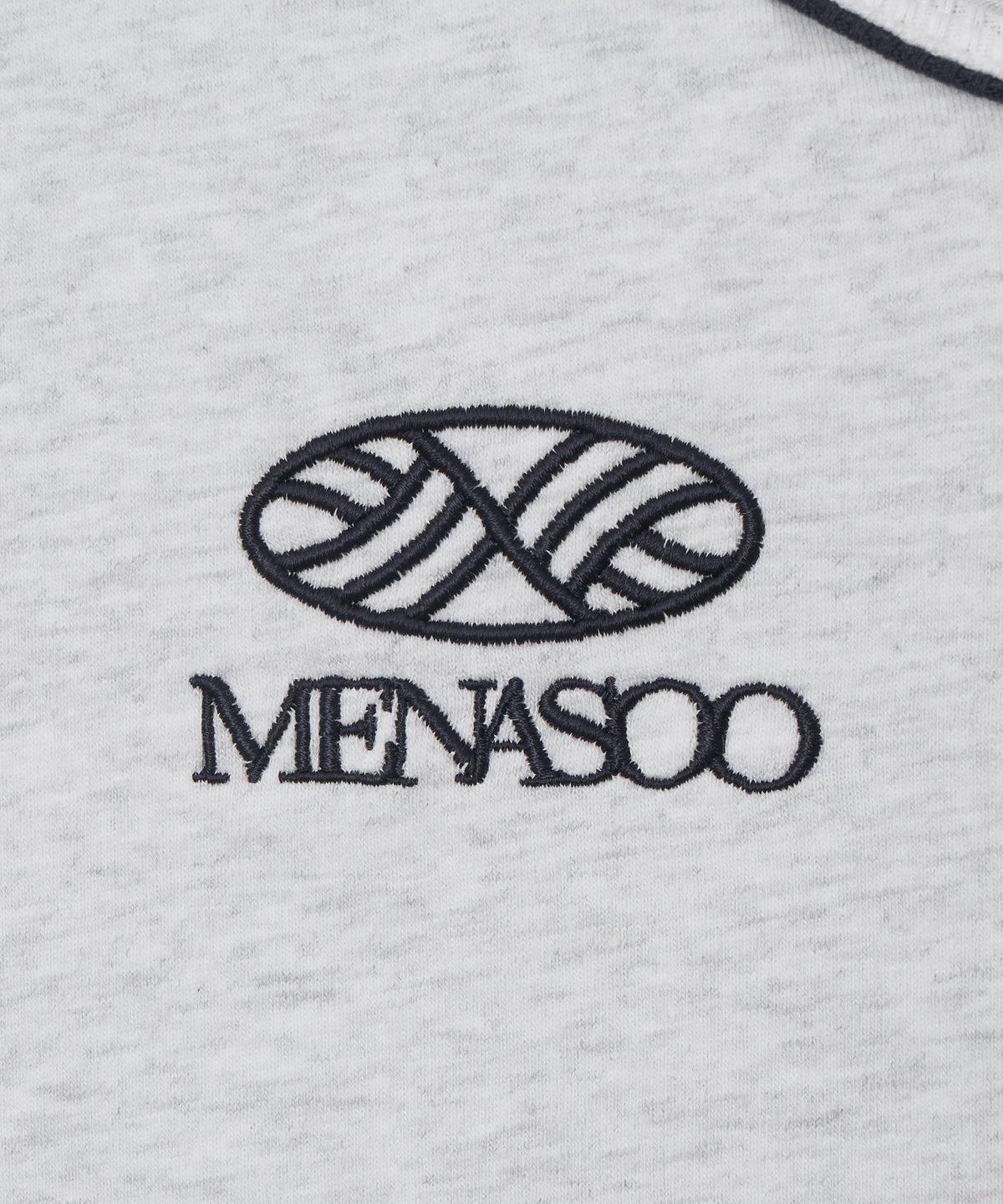 미나수(MENASOO) Signature Double Binding Sleeveless Top_Melange