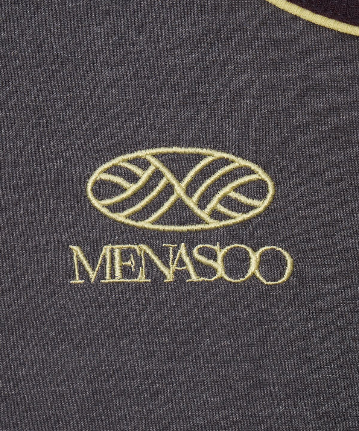 미나수(MENASOO) Signature Double Binding Sleeveless Top_Charcoal