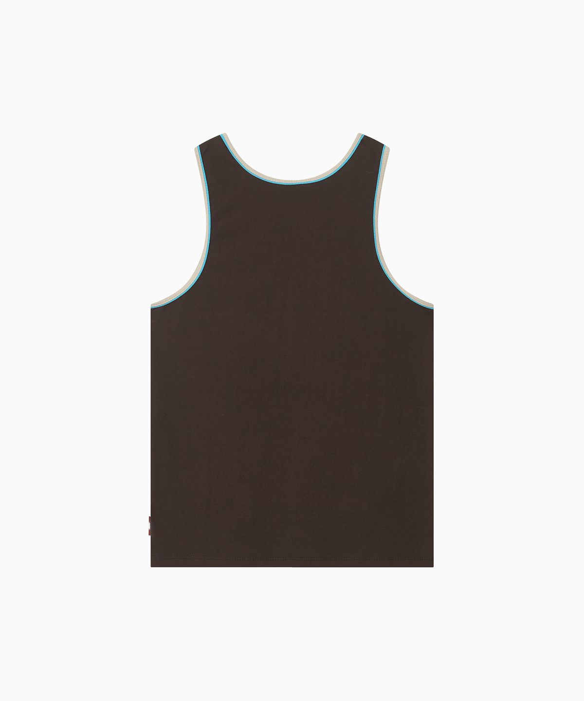 미나수(MENASOO) Signature Double Binding Sleeveless Top_Brown