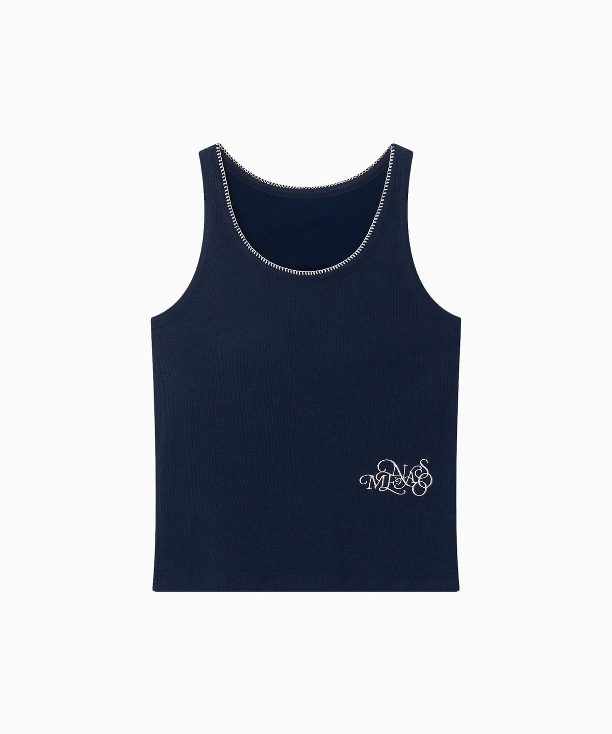 미나수(MENASOO) Soft Merrow Bra Top_Navy