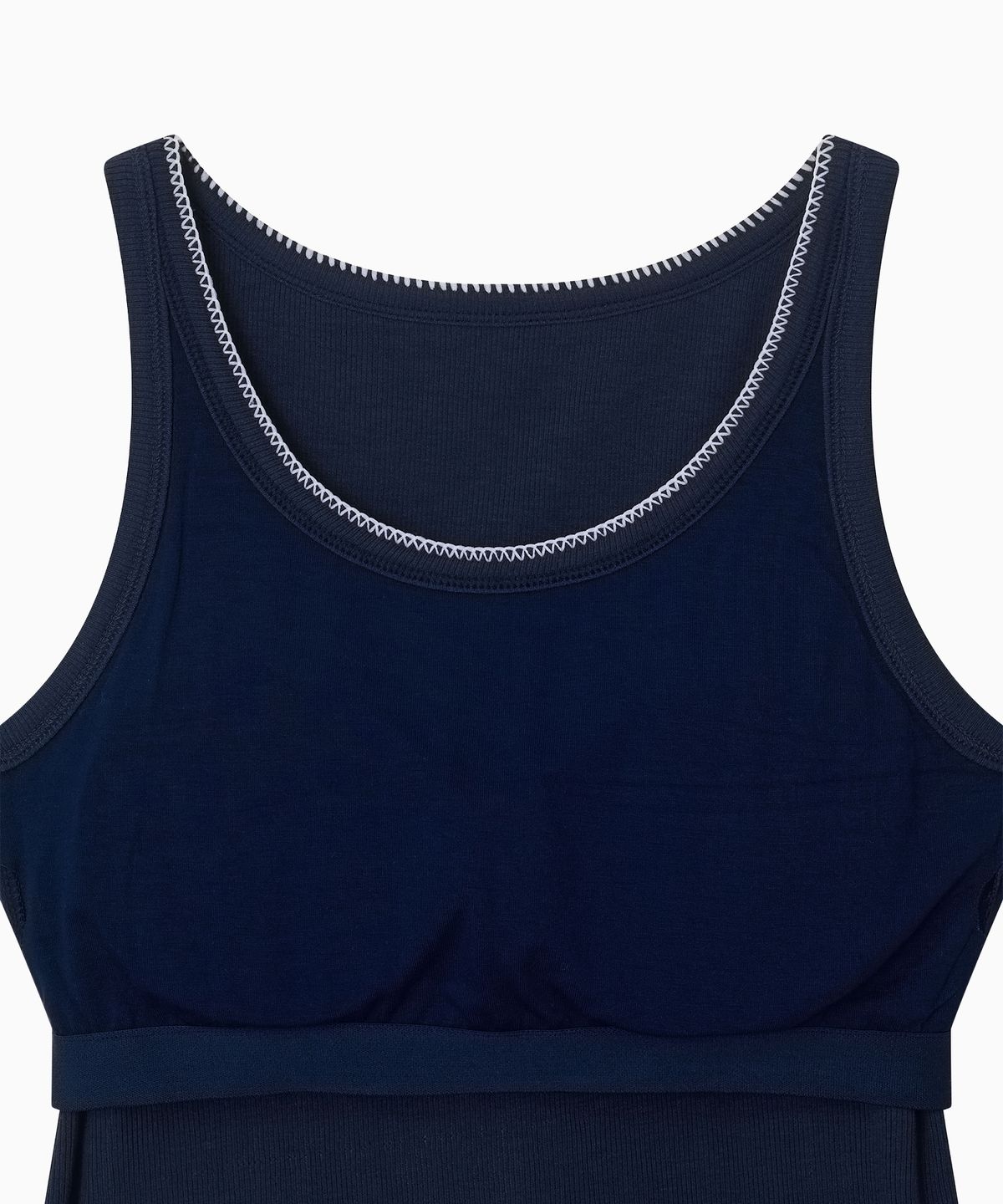 미나수(MENASOO) Soft Merrow Bra Top_Navy