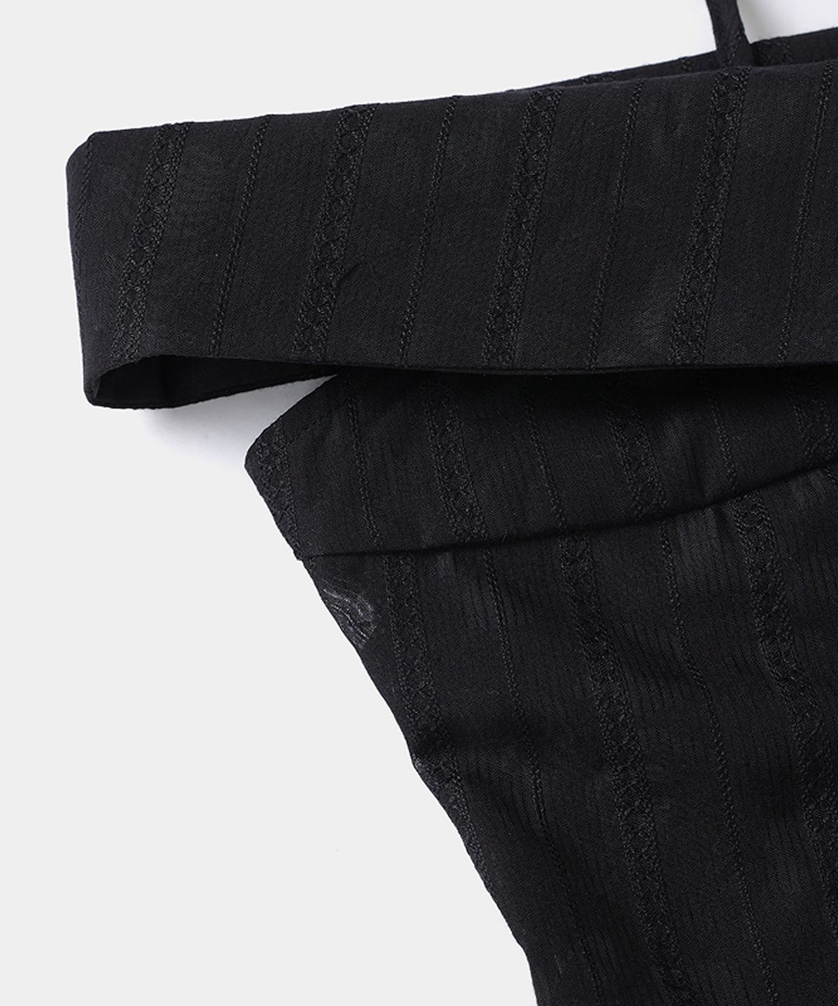 루펀(LOOFUN) Qipao Open Collar Shirt / 치파오 오픈 카라 셔츠 [Black]