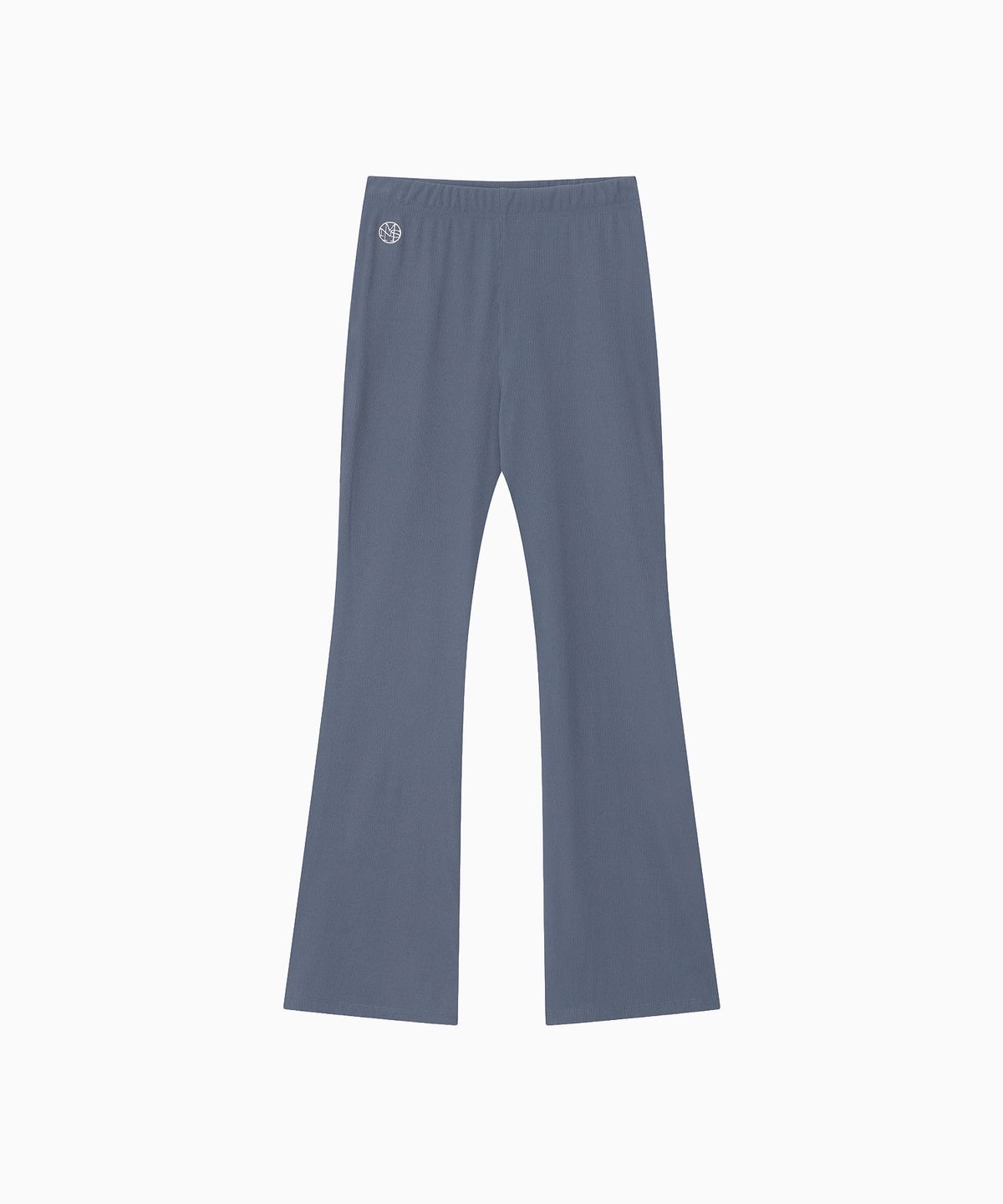 미나수(MENASOO) Move Fit Bootcut Ribbed Pants_Skyblue