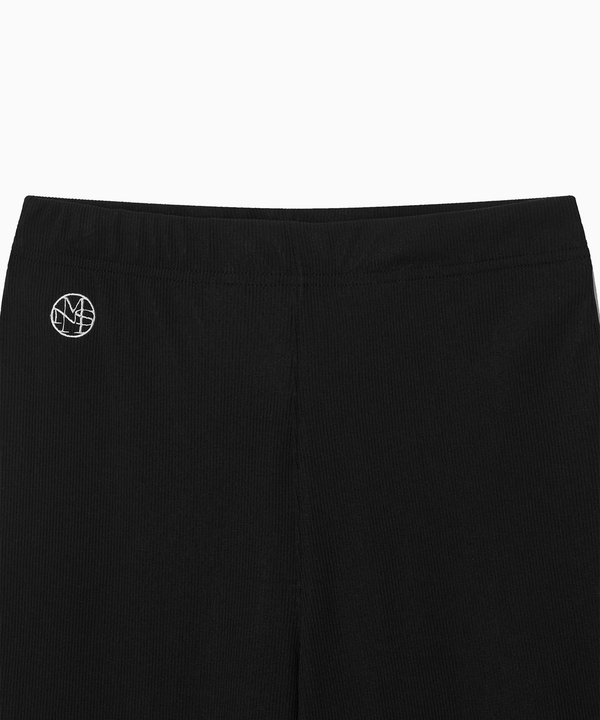 미나수(MENASOO) Move Fit Bootcut Ribbed Pants_Black