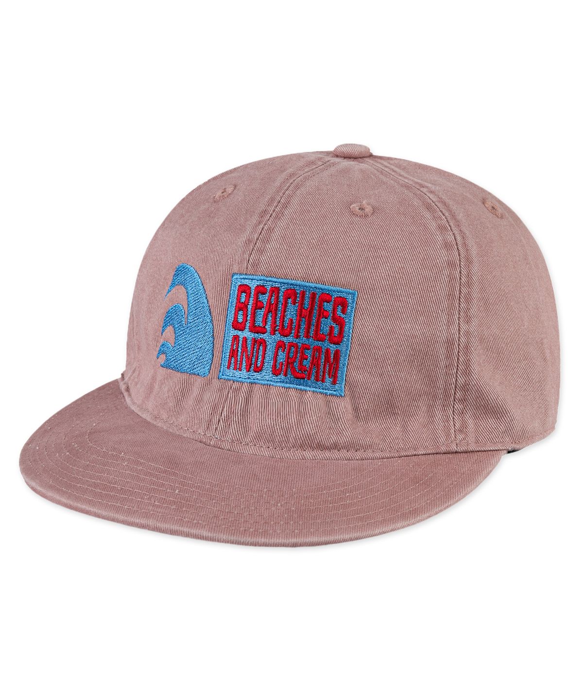 비치스앤크림(BEACHESANDCREAM) Ocean Crest Plat-Ball cap-pink