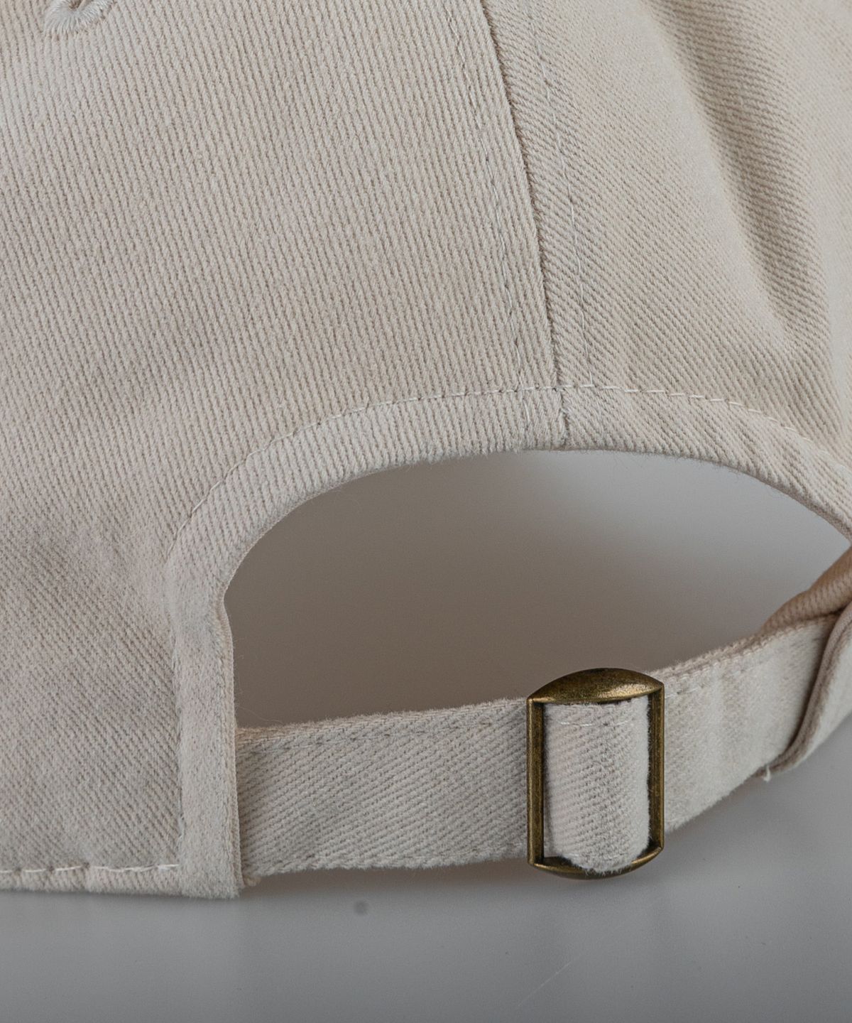 비치스앤크림(BEACHESANDCREAM) SANTA MONICA Cotton Ball cap-light beige