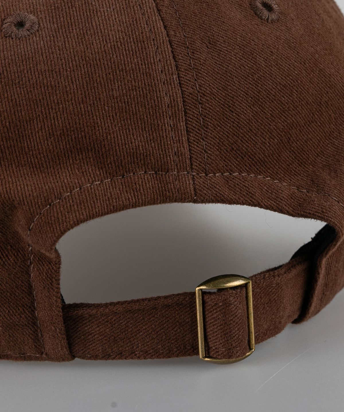 비치스앤크림(BEACHESANDCREAM) SANTA MONICA Cotton Ball cap-brown