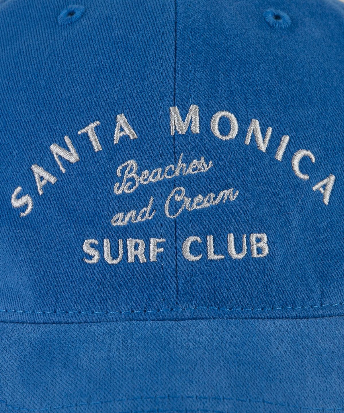 비치스앤크림(BEACHESANDCREAM) SANTA MONICA Cotton Ball cap-blue