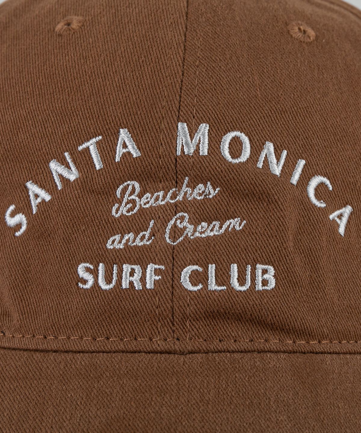 비치스앤크림(BEACHESANDCREAM) SANTA MONICA Cotton Ball cap-beige