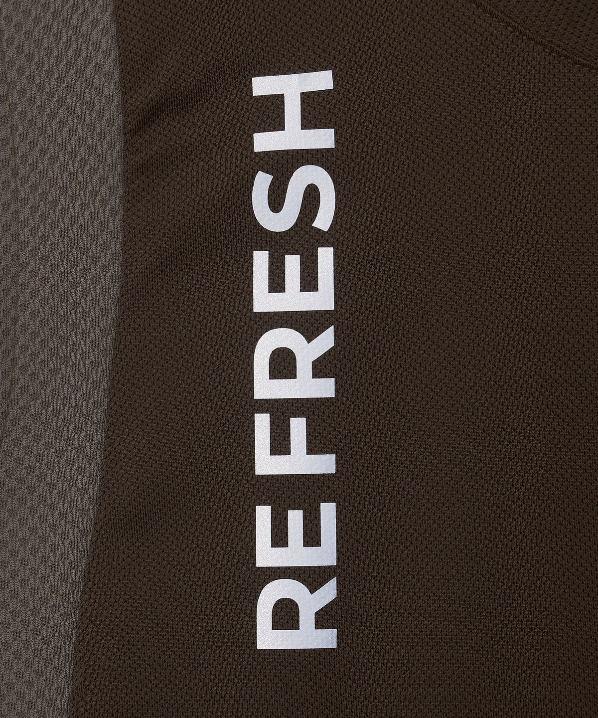 미나수(MENASOO) Refocus Mesh Sleeveless Top_Brown