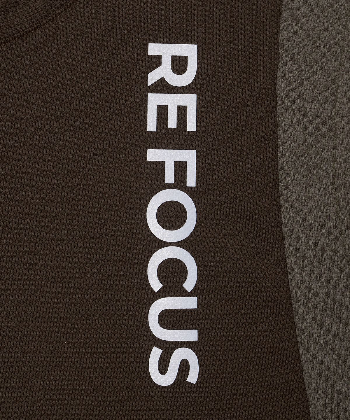 미나수(MENASOO) Refocus Mesh Sleeveless Top_Brown