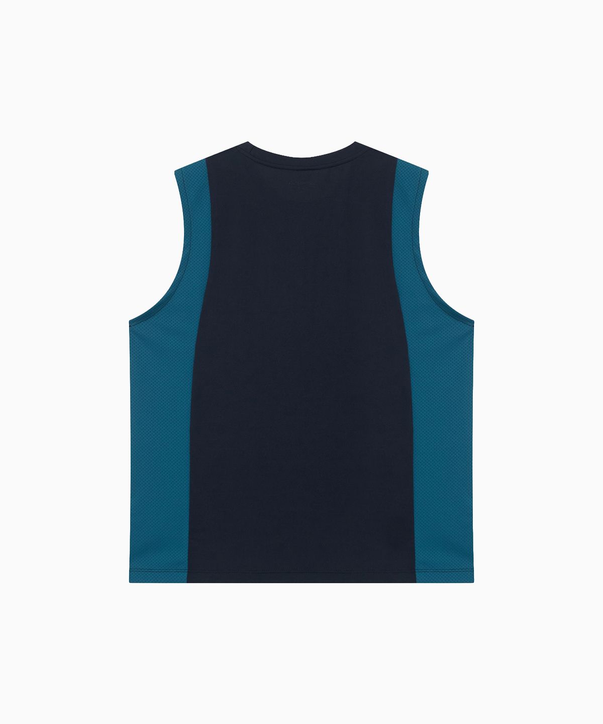 미나수(MENASOO) Refocus Mesh Sleeveless Top_Navy