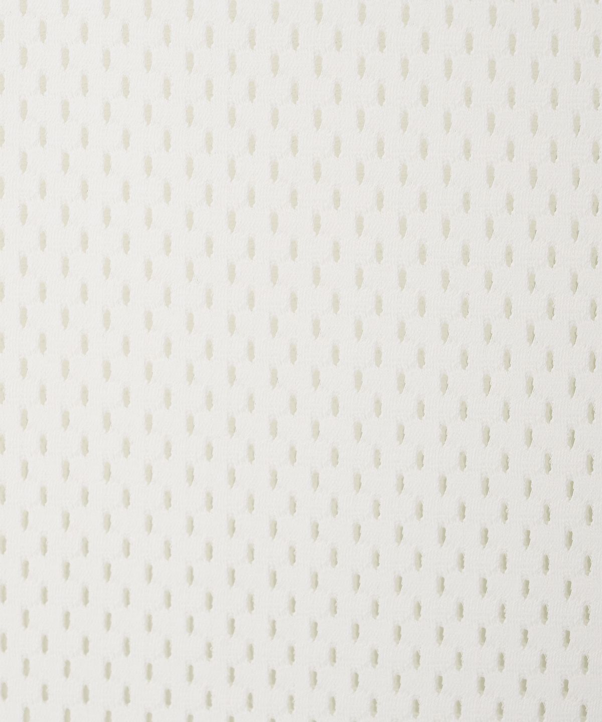 미나수(MENASOO) Refocus Mesh Round Neck T Shirt_White