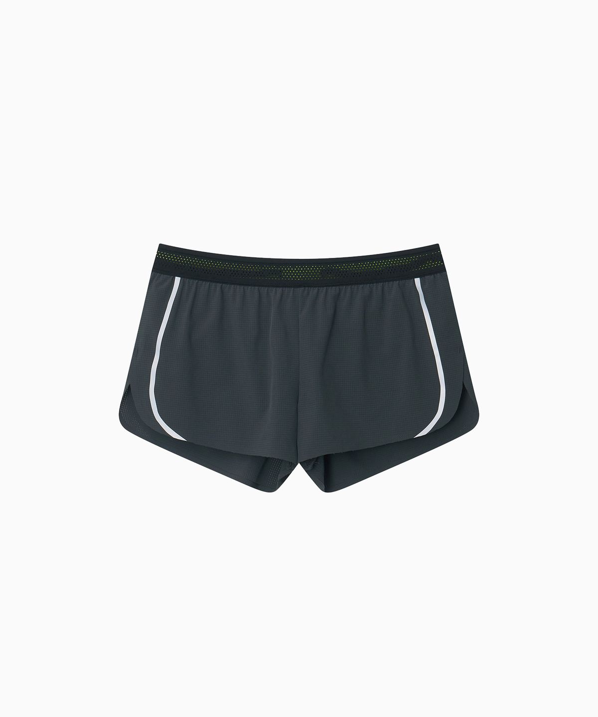 미나수(MENASOO) Side Line Running Shorts_Teal Blue