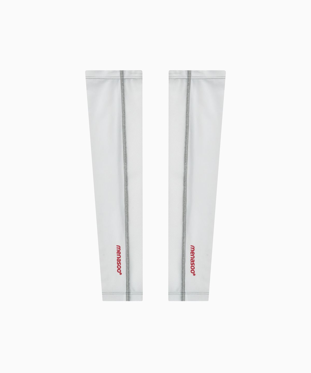 미나수(MENASOO) Air Mesh Running Arm Sleeves_White