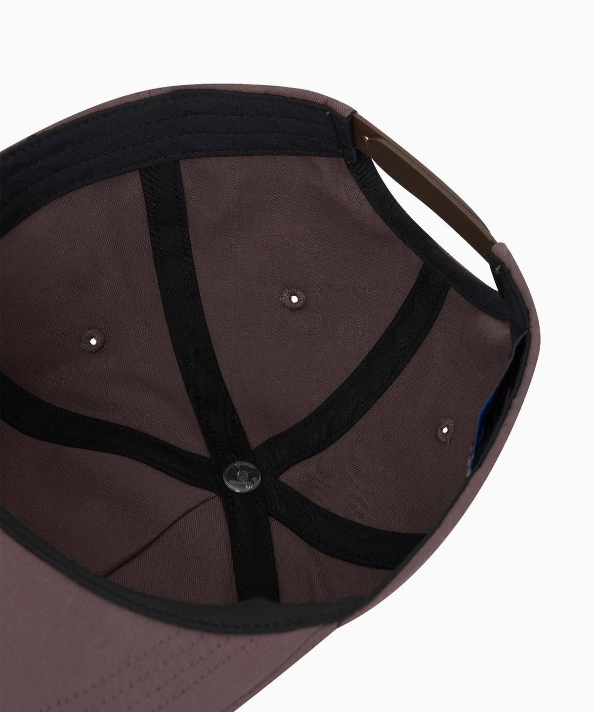 미나수(MENASOO) Mountain Logo Cotton Cap_Brown