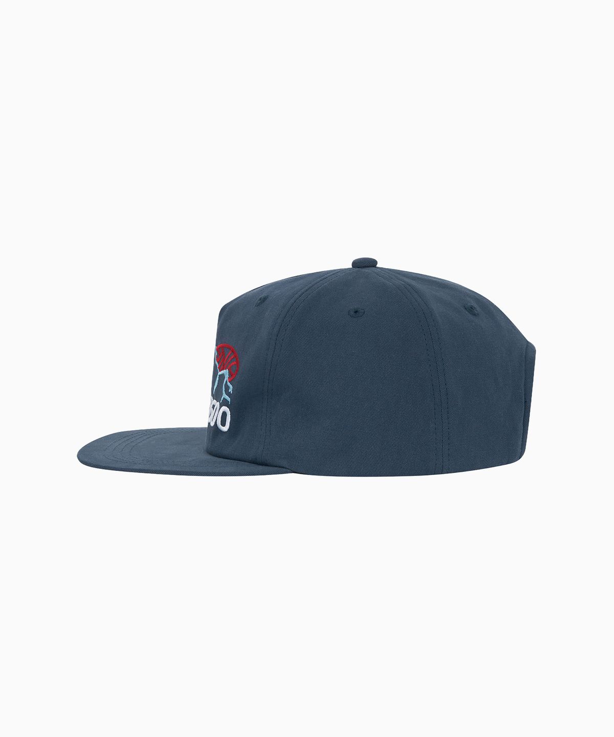미나수(MENASOO) Mountain Logo Cotton Cap_Navy