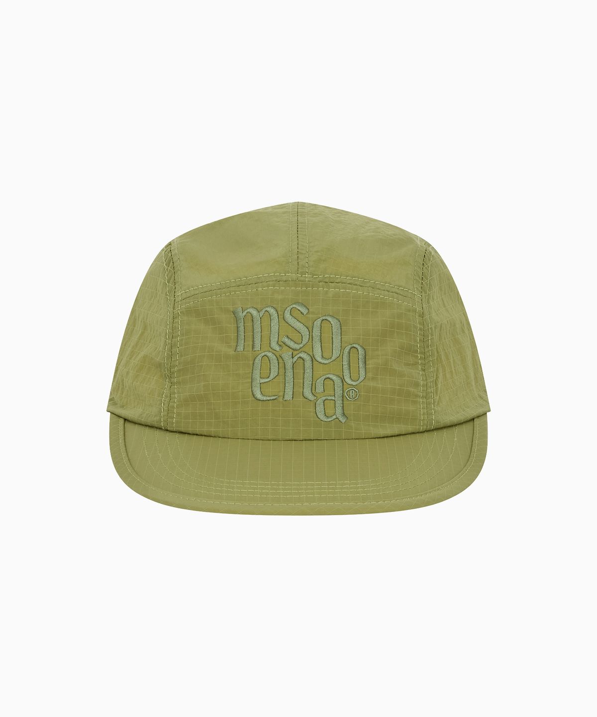미나수(MENASOO) Signature Ripstop Running Cap_Olive