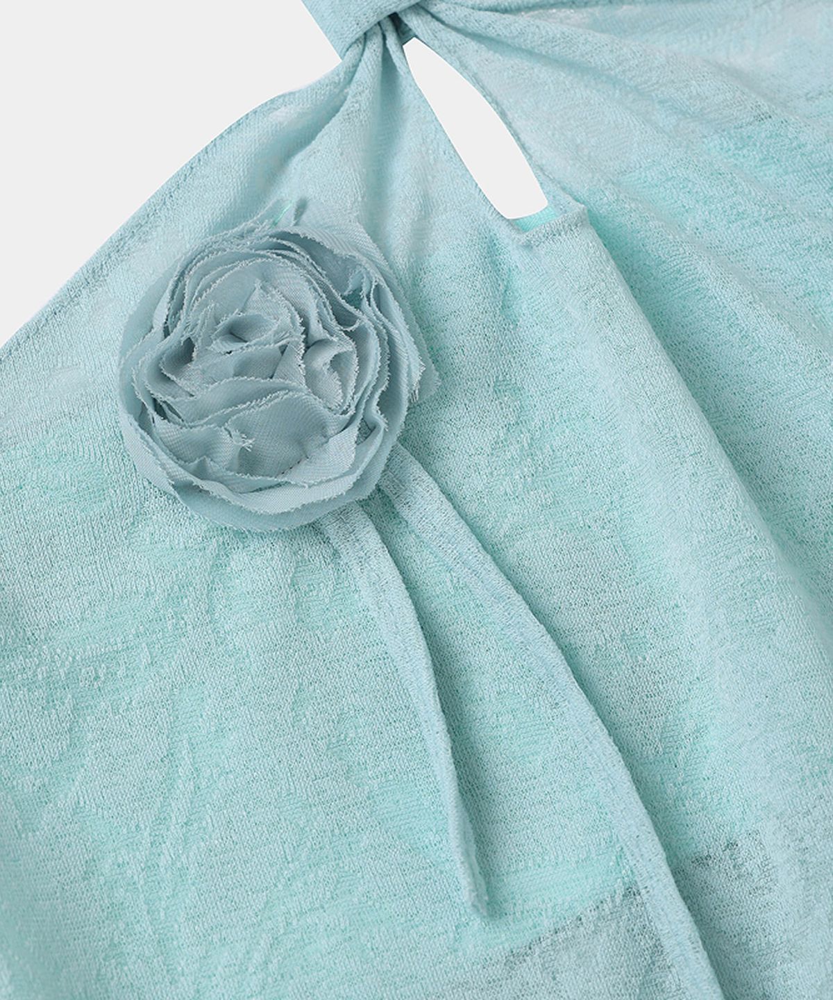 루펀(LOOFUN) Corsage Halter Sleeveless / 코사지 홀터 슬리브리스 [Mint]