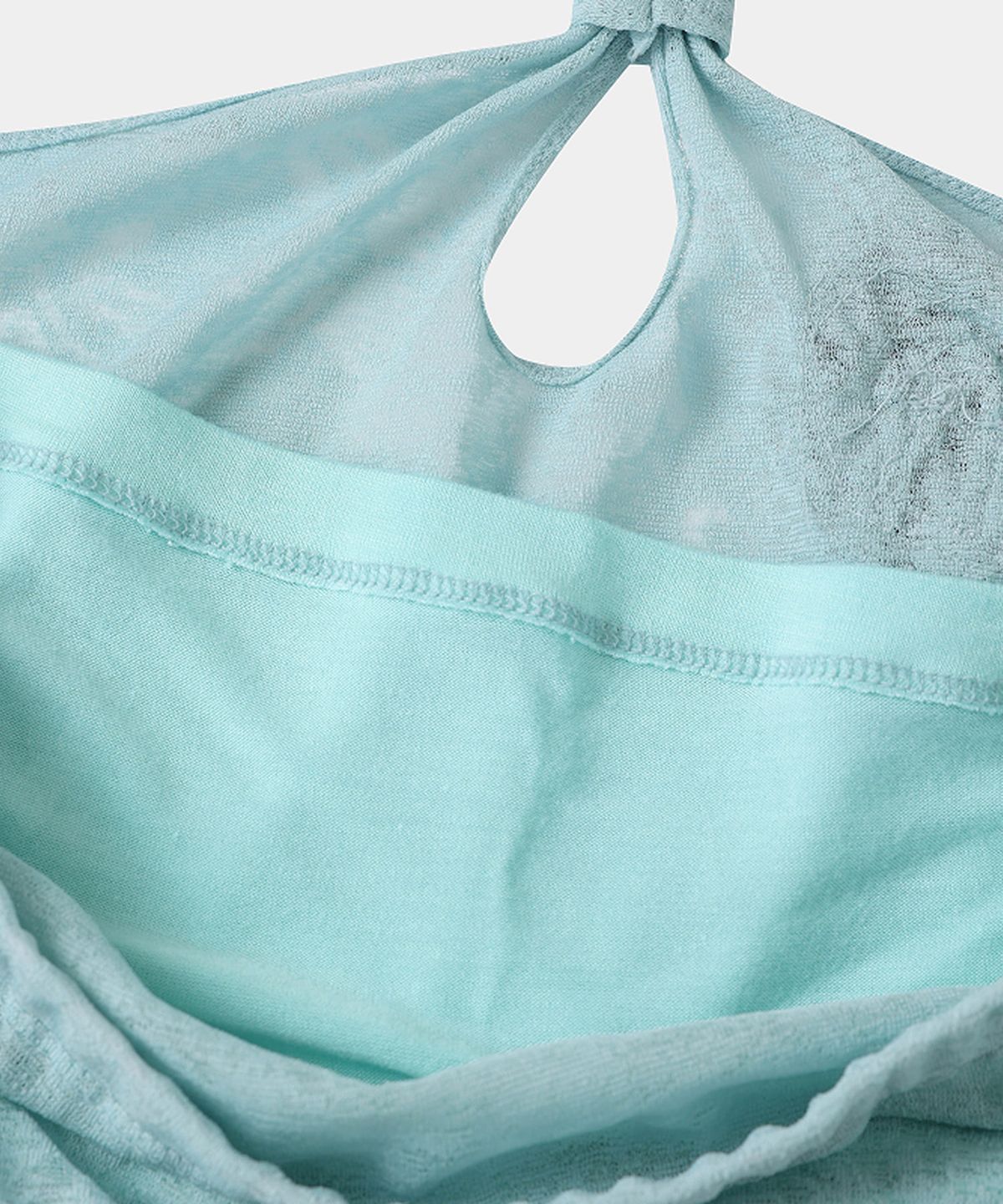 루펀(LOOFUN) Corsage Halter Sleeveless / 코사지 홀터 슬리브리스 [Mint]