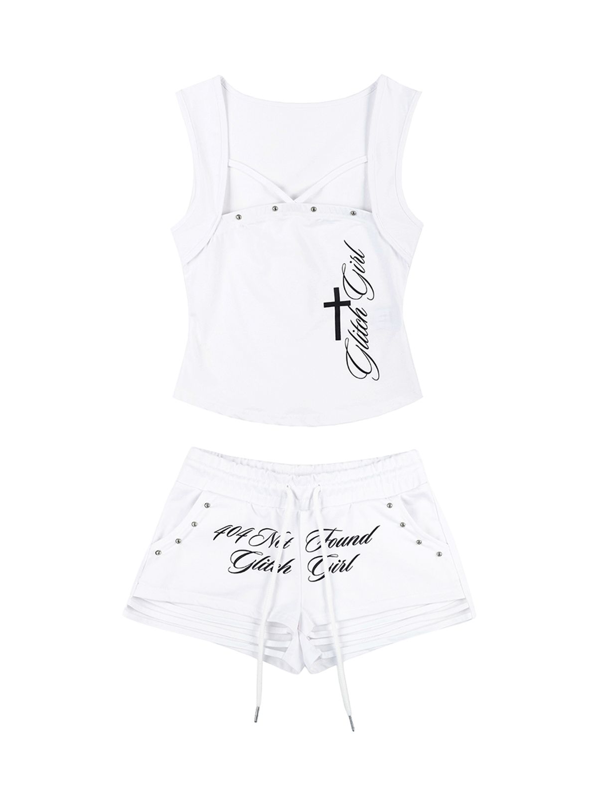 레피브(REPIVV) Glitch Girl Set (White)